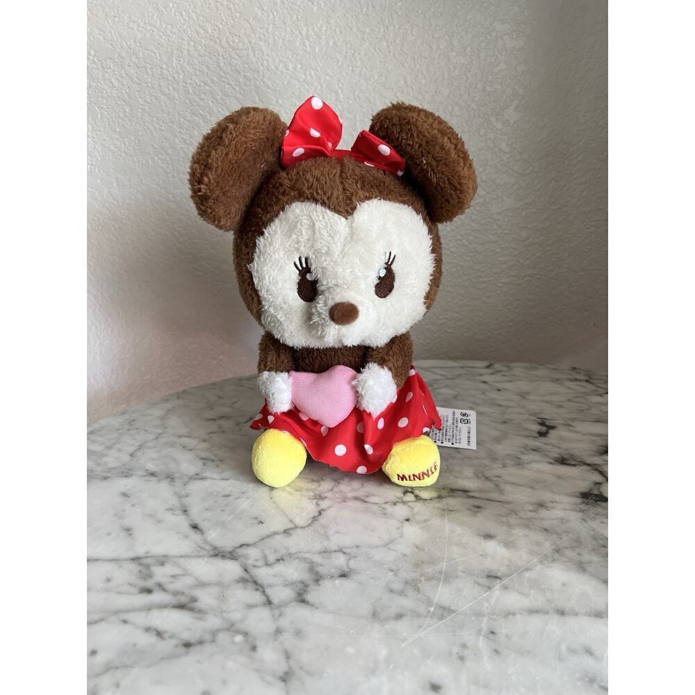 Disney Minnie Mouse Plush Japan Heart